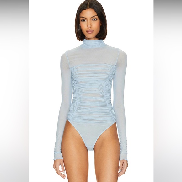 NWT X Intimately FP Under It All Bodysuit In Burgundy - Picture 1 of 7